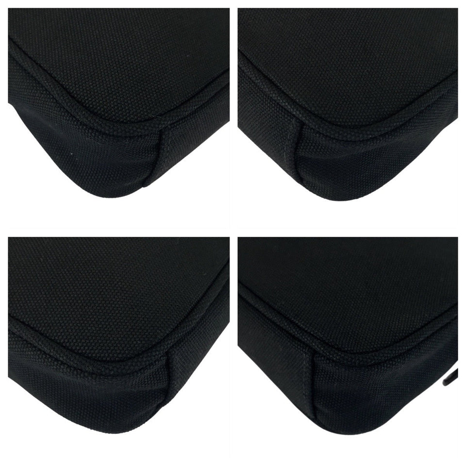 Prada Canvas/Leather Clutch Bag