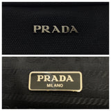 Prada Canvas/Leather Clutch Bag