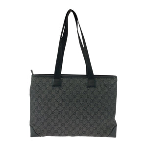 Gucci Handbag 34339 GG canvas Black SilverMetal