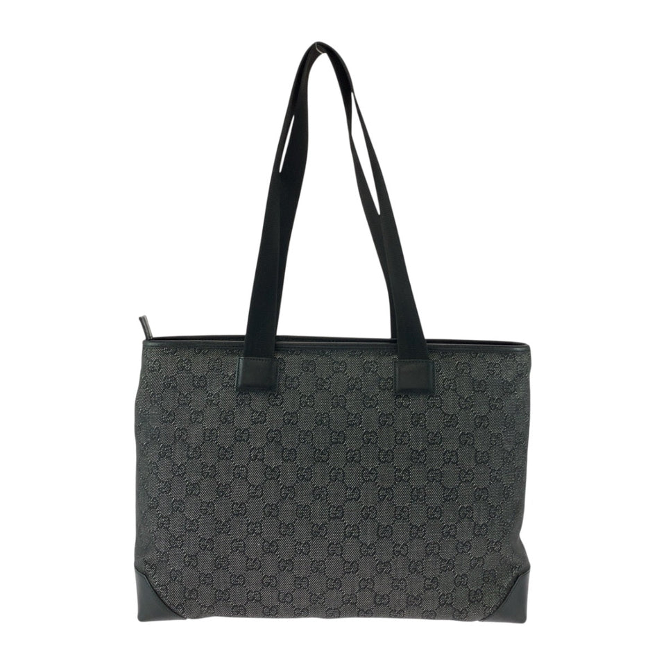 Gucci Handbag 34339 GG canvas Black SilverMetal
