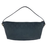 Gucci Handbag 039 1103 GG canvas Black SilverMetal