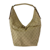 Gucci Shoulder Bag 73885 GG canvas Beige SilverMetal