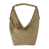 Gucci Shoulder Bag 73885 GG canvas Beige SilverMetal