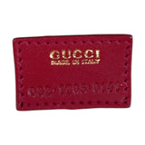 Gucci Handbag 032 1705 0141 Suede Red Gold Metal Horsebit