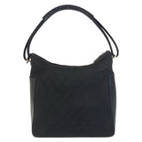 Gucci Shoulder Bag 001 3766 GG canvas Black SilverMetal