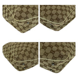 Gucci Tote Bag 113019 GG canvas Beige SilverMetal