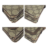 Gucci Shoulder Bag 010ã»378 GG Supreme Canvas Beige Brown Gold Metal Old Gucci Shelly Line
