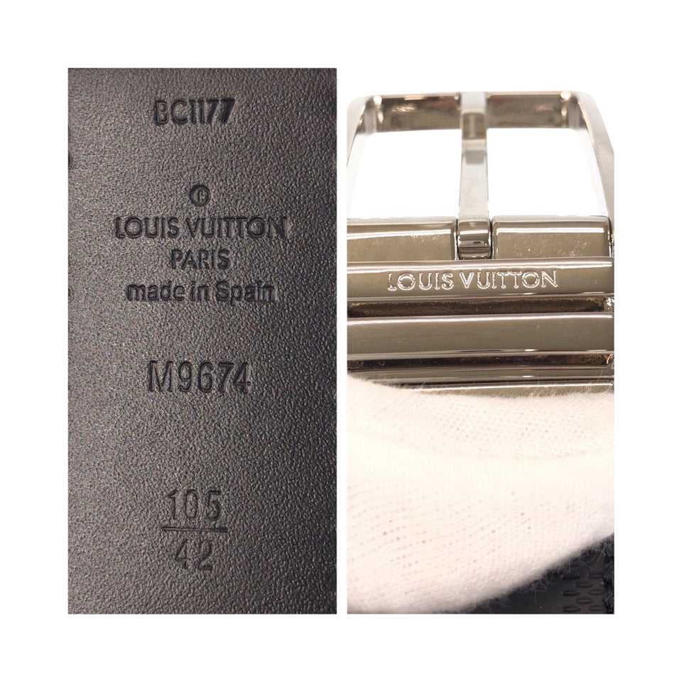 Louis Vuitton Damier Infini Leather Belt