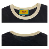 Gucci Short sleeve T-shirt 727694 cotton Black Red Brown Gucci Ã adidas XL