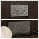 Gucci Tote Bag 354665 leather Grey SilverMetal Bamboo