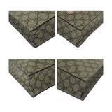 Gucci Tote Bag 474084 GG Supreme Canvas Beige multicolor Embroidery Courier Applique