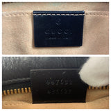 Gucci Shoulder Bag 447632 GG canvas Beige Brown Gold Metal GG Marmont quilting
