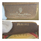 Gucci Tote Bag 39.02.003 GG plus Beige Gold Metal Old Gucci Shelly Line