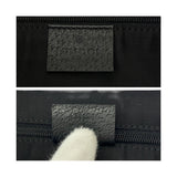 Gucci Shoulder Bag 131326 GG canvas Black GoldMetal Abbey