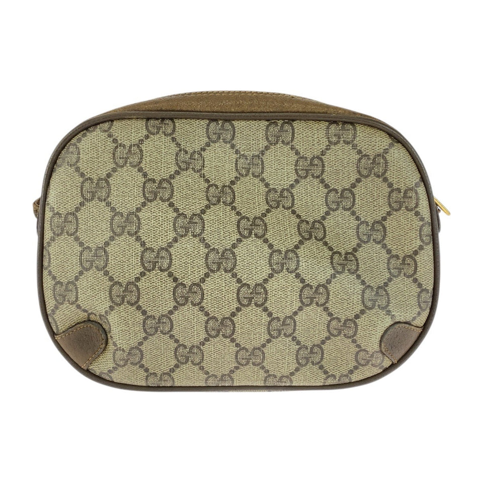 Gucci Shoulder Bag 89 02 066 GG Supreme Canvas Beige brown Sherry line