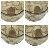 Gucci Shoulder Bag 89 02 066 GG Supreme Canvas Beige brown Sherry line