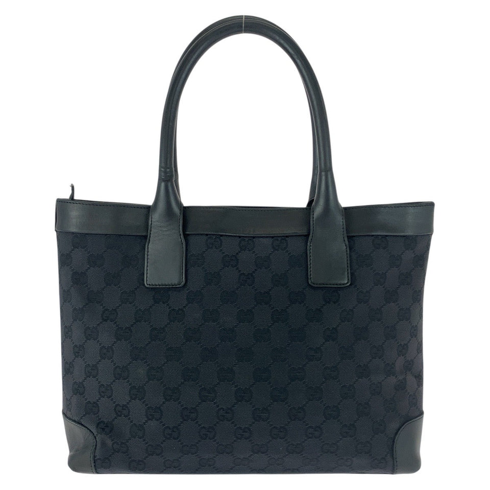 Gucci Tote Bag 002 1119 GG canvas black