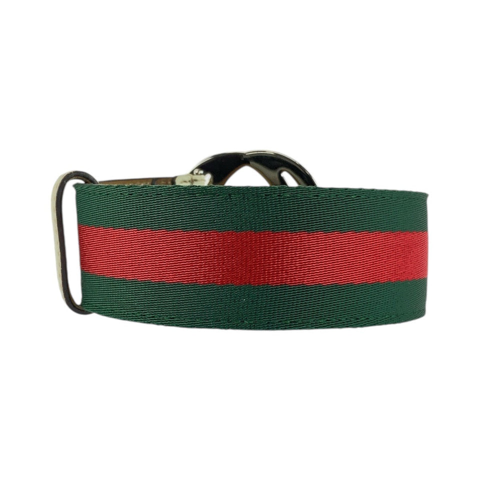 Gucci belt 114984 canvas multicolor Sherry line Interlocking 38