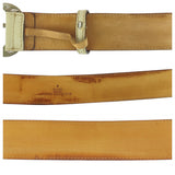 Gucci belt 114984 canvas multicolor Sherry line Interlocking 38