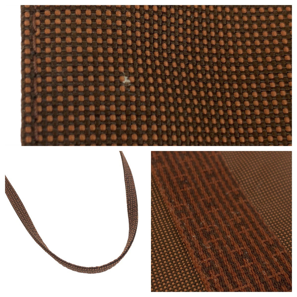 Hermes Shoulder Bag canvas Brown brown Her Line
