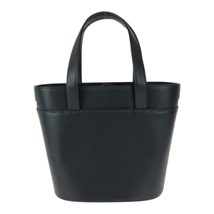 Burberry Tote Bag leather Black Silver Nova Check