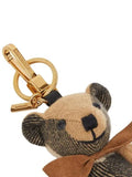 Luxury Burberry Bow Tie Thomas Bear Charm Archive Beige