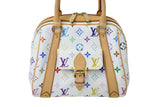 Louis Vuitton Priscilla Handbag Monogram Multicolor White
