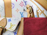 Louis Vuitton Priscilla Handbag Monogram Multicolor White