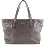Gucci Tote Bag 211137 PVC coated canvas Brown GG implementation Tote Women