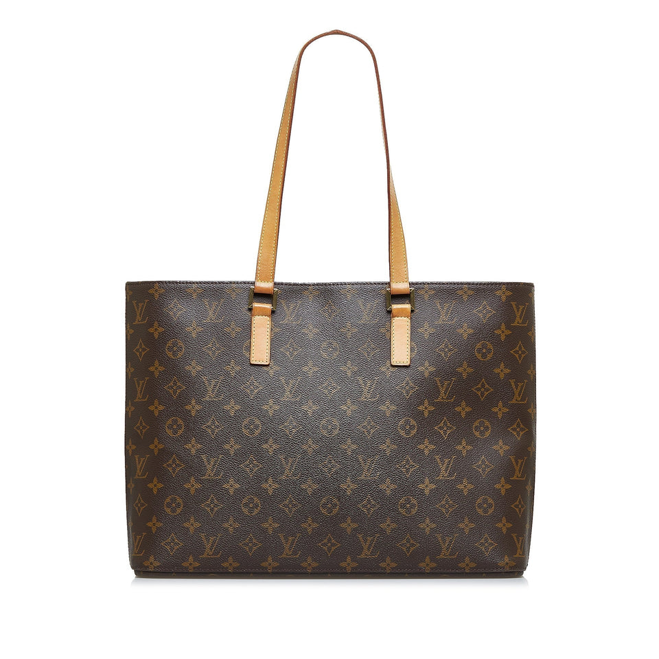 Brown Louis Vuitton Monogram Luco Tote