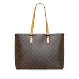 Brown Louis Vuitton Monogram Luco Tote