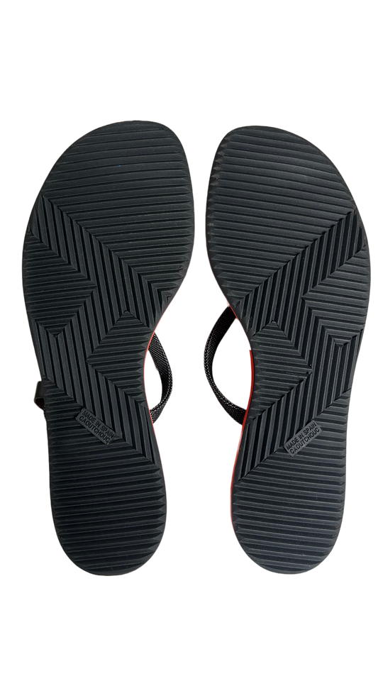 Hermes Kala Nera Sandals Rouge