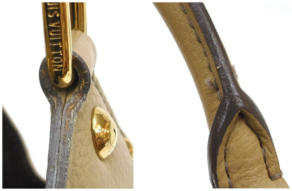 Louis Vuitton Shoulder Bag Mahina L Monogram Opal Creme