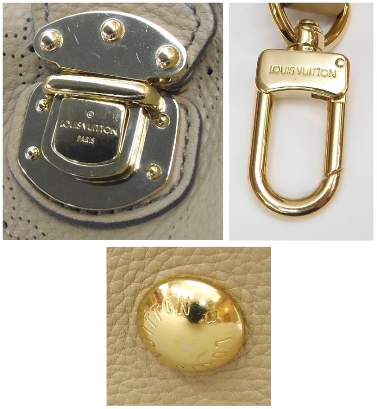 Louis Vuitton Shoulder Bag Mahina L Monogram Opal Creme