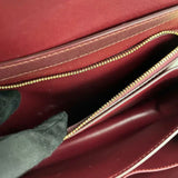Classic Box Flap Medium Calfskin Burgundy GHW