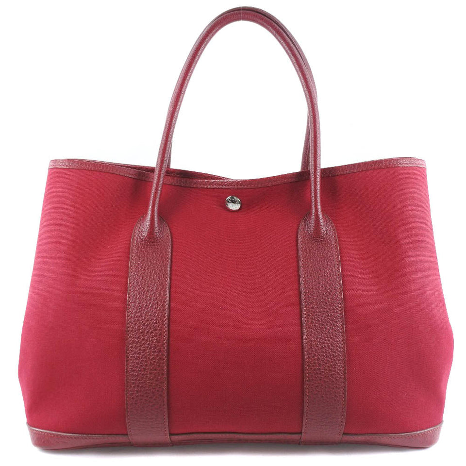 Hermes Handbag Towar Officier Red Garden party PM Women