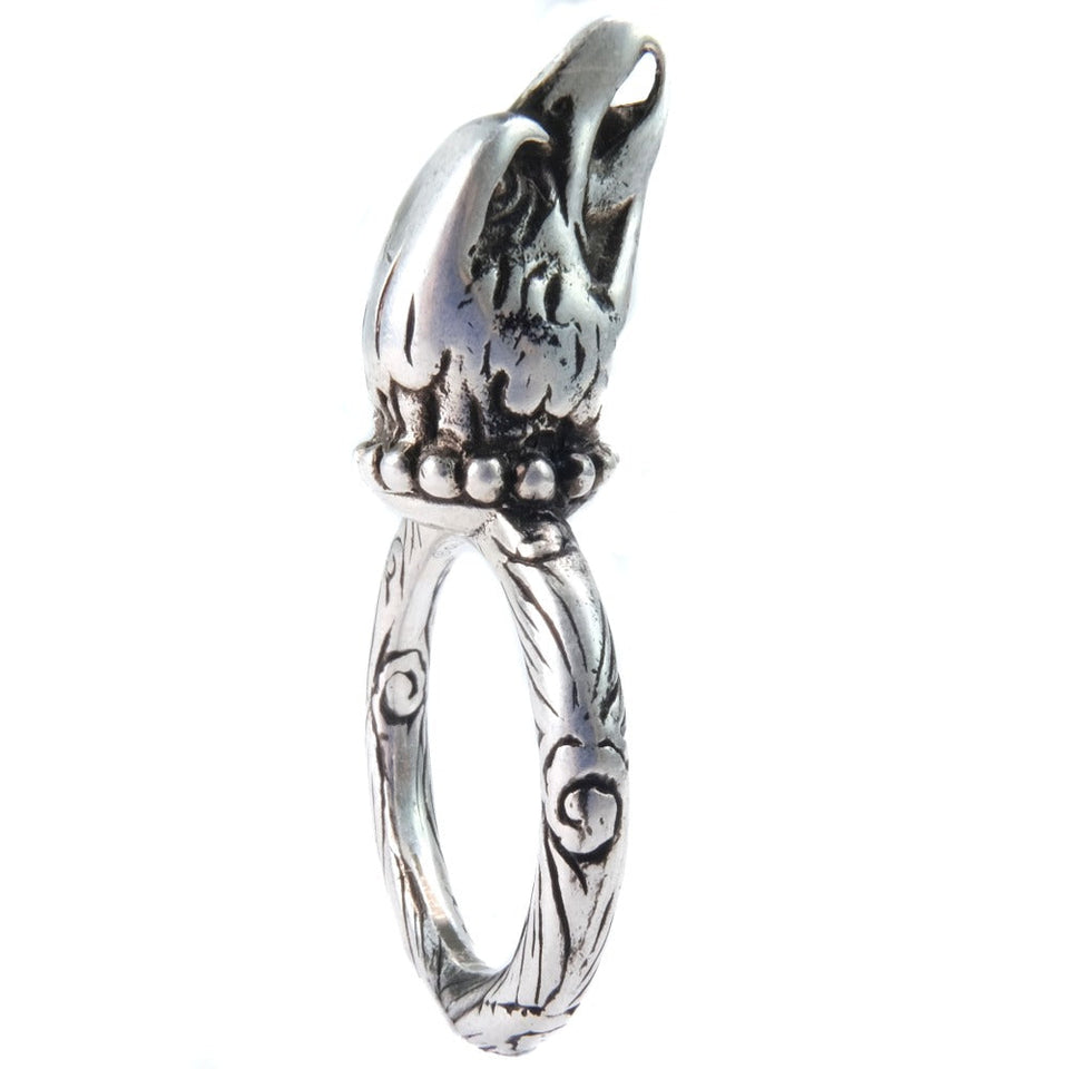 Gucci Ring Silver Silver ANGER FOREST unisex(Unisex) 14