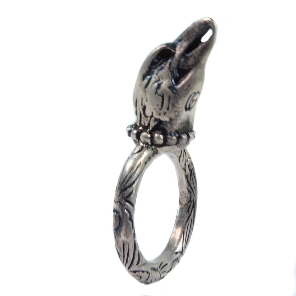 Gucci Ring Silver Silver ANGER FOREST unisex(Unisex) 12