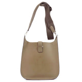 Hermes Evelyn Serie PM Etoupe Silver Hardware Shoulder Bag Epson