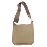 Hermes Evelyn Serie PM Etoupe Silver Hardware Shoulder Bag Epson