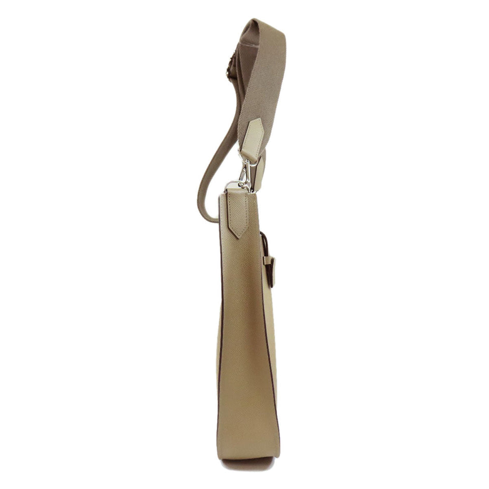 Hermes Evelyn Serie PM Etoupe Silver Hardware Shoulder Bag Epson