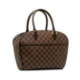Louis Vuitton Louis Vuitton Damière Handbag PVC/Leather Brown