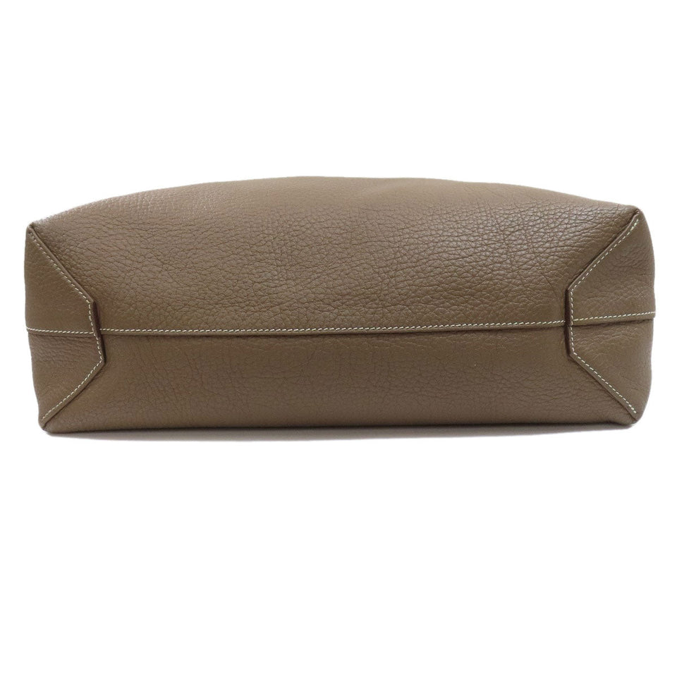 Hermes Double Sense 45 Etoupe Chocolat Tote Bag Taurillon
