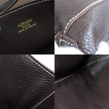 Hermes Double Sense 45 Etoupe Chocolat Tote Bag Taurillon