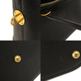 Hermes Bolide 37 Black Gold Hardware Handbag Togo