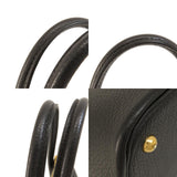 Hermes Bolide 37 Black Gold Hardware Handbag Togo