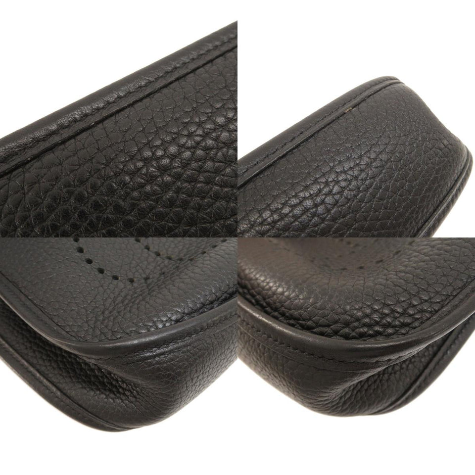 Hermes Evelyn TPM Taurillon Shoulder Bag Taurillon Black