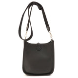 Hermes Evelyn TPM Taurillon Shoulder Bag Taurillon Black