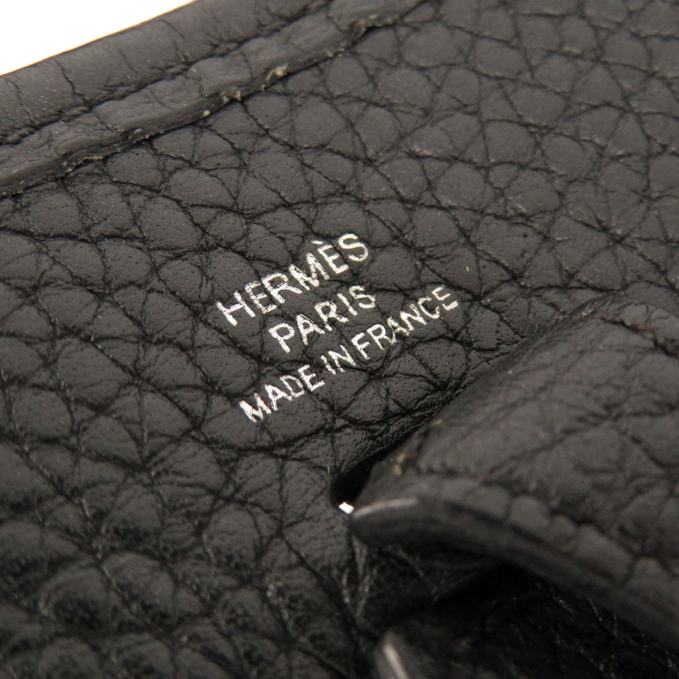 Hermes Evelyn TPM Taurillon Shoulder Bag Taurillon Black