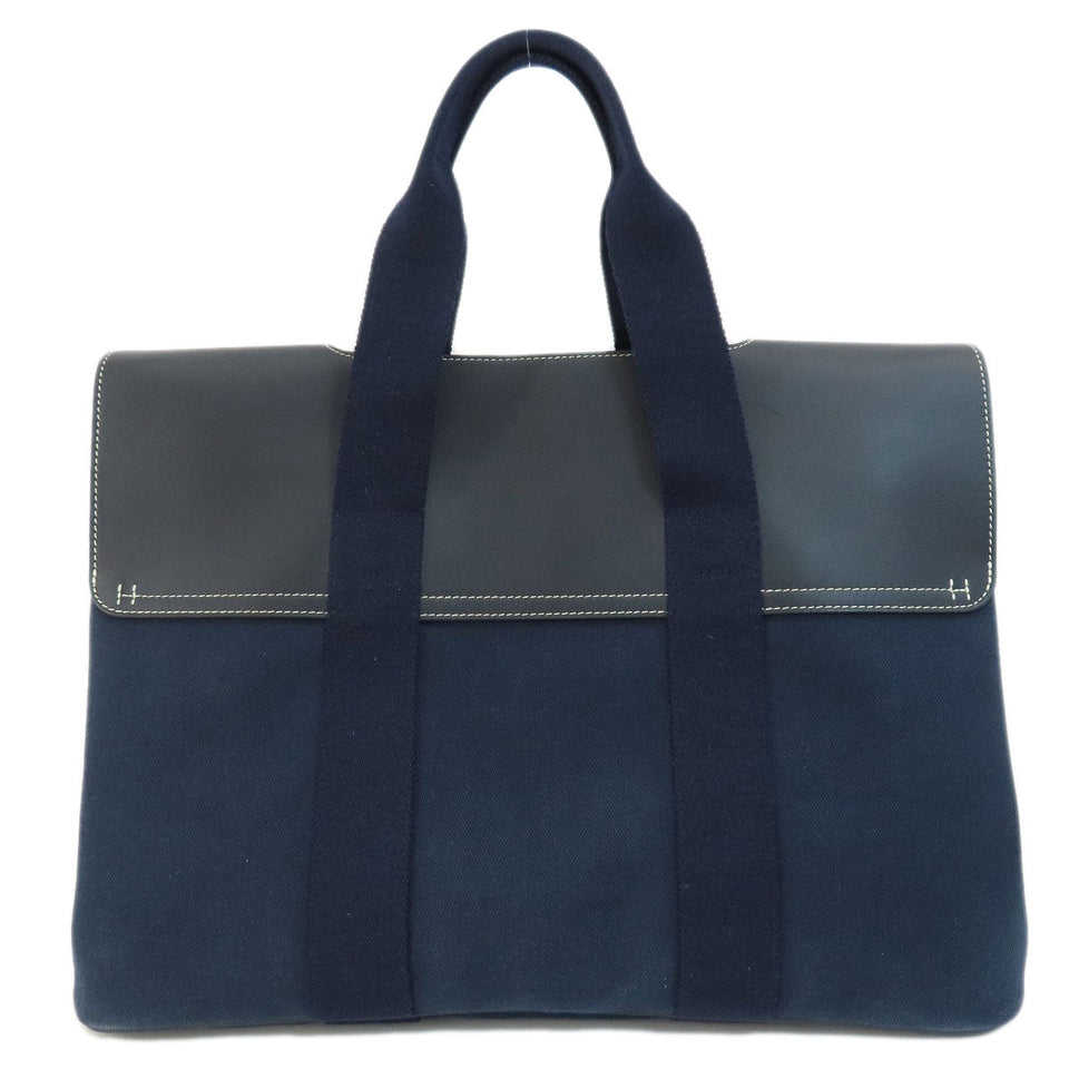 Hermes Valparaiso MM Silver Hardware Handbag Toile Chevron